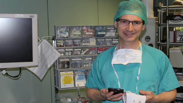 El investigador del IIS La Fe Pablo Miranda El investigador del IIS La Fe Pablo Miranda
