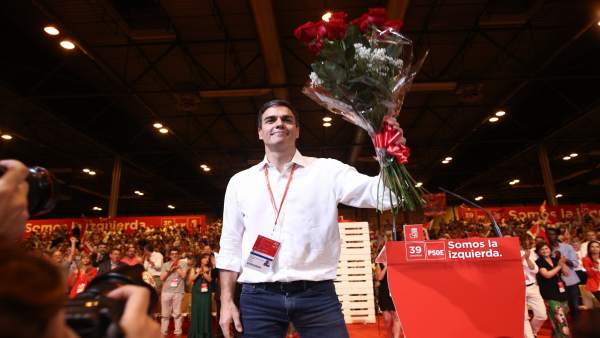 Pedro Sánchez cierra el congreso del PSOE Pedro Sánchez cierra el congreso del PSOE