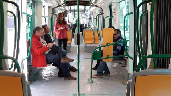 Metro de Granada en pruebas Metro de Granada en pruebas