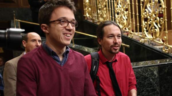 Pablo Iglesias e Íñigo Errejón Pablo Iglesias e Íñigo Errejón