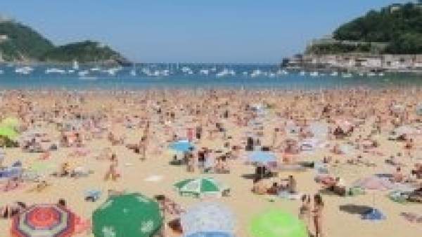 Playa de La Concha, San Sebastián Playa de La Concha, San Sebastián