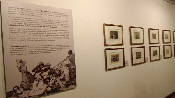 Imagen de la exposición 'Los desastres de Goya' Imagen de la exposición 'Los desastres de Goya'