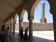 Mezquita Al Nuri, en Mosul (Irak)