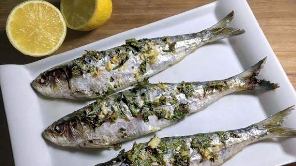 Sardinas al horno Sardinas al horno