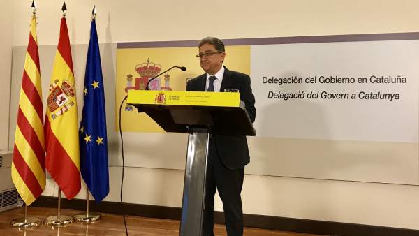 El delegado del Gobierno en Catalunya, Enric Millo El delegado del Gobierno en Catalunya, Enric Millo