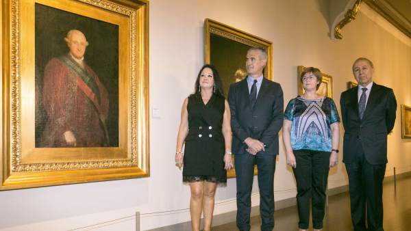 El primer retrato oficial de Carlos IV, pintado por Goya, llega al ... El primer retrato oficial de Carlos IV, pintado por Goya, llega al ...