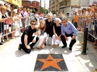 Marta Hazas descubre su estrella de la fama en Tetuán