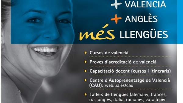 Campaña +Valencià, +Anglès, més llengües Campaña +Valencià, +Anglès, més llengües