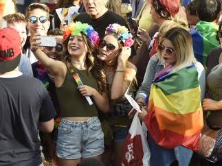 Manifestación del Orgullo Gay en Madrid.