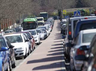 Tráfico, atasco, atascos en Madrid, coche, coches
