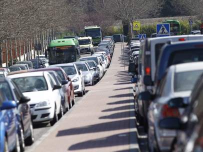 Tráfico, atasco, atascos en Madrid, coche, coches
