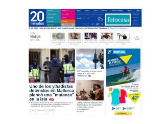 Portada de 20minutos.es