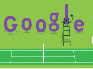 Doodle dedicado a Wimbledon