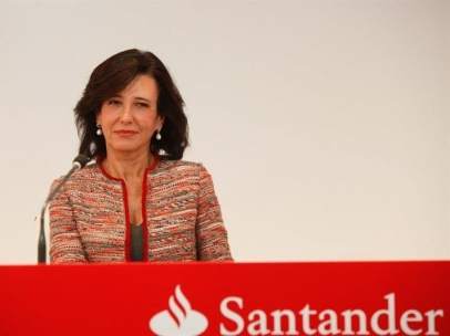 Ana Botín, presidenta del Banco Santander
