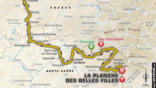 Etapa 5: La Planche des Belles Filles Etapa 5: La Planche des Belles Filles
