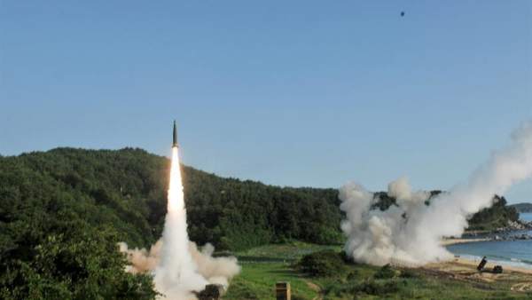 Ejercicio con misiles de EE UU y Corea del Sur Ejercicio con misiles de EE UU y Corea del Sur