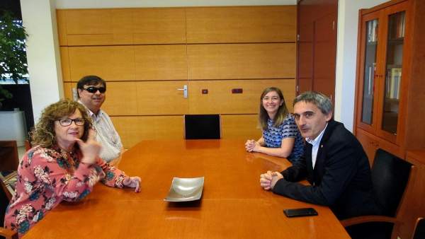 Cermi Autonómico reunido con el rector Cermi Autonómico reunido con el rector
