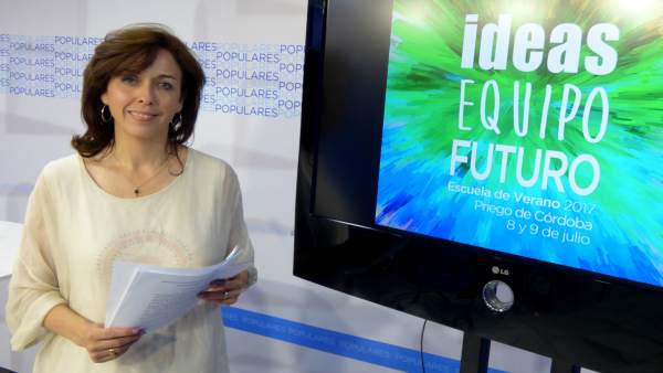 La secretaria general del PP de Córdoba, María Luisa Ceballos La secretaria general del PP de Córdoba, María Luisa Ceballos