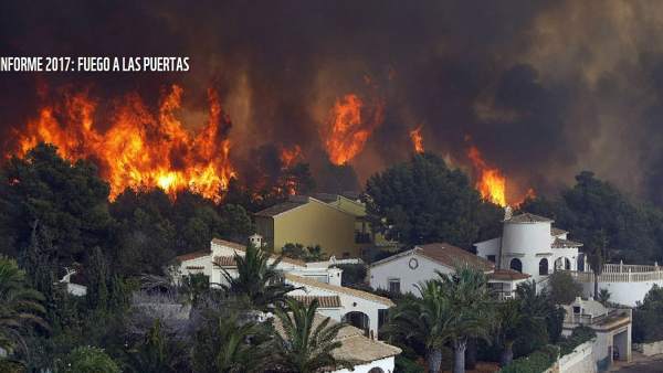 Incendio en una 'interfaz' Incendio en una 'interfaz'