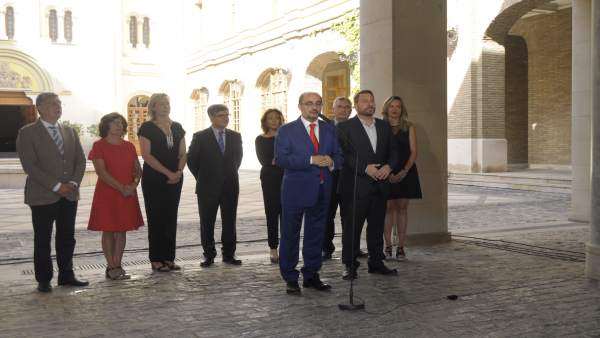 El Gobierno de Aragón hace balance del ecuador de la legislatura El Gobierno de Aragón hace balance del ecuador de la legislatura