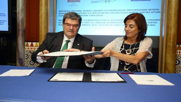 Juan María Aburto y Cristina Uriarte Juan María Aburto y Cristina Uriarte