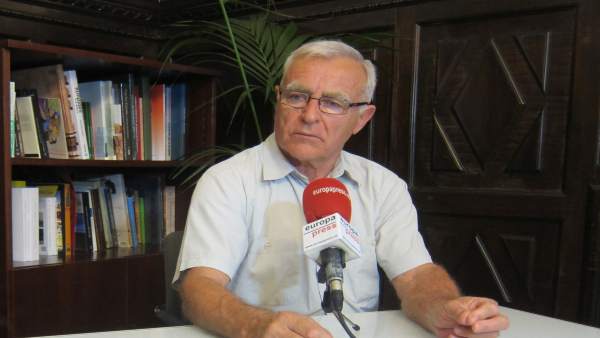 Joan Ribó durante la entrevista a Europa Press Joan Ribó durante la entrevista a Europa Press