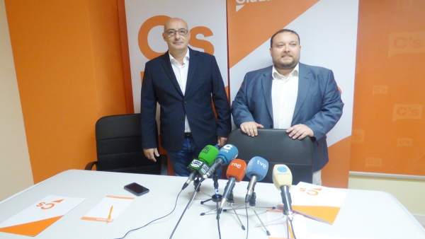 Félix Álvarez y Rubén Gómez, de Cs Félix Álvarez y Rubén Gómez, de Cs