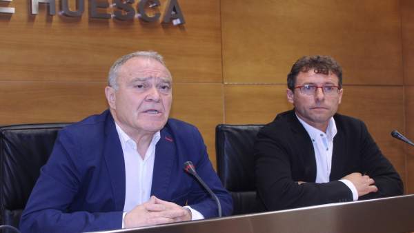 Miguel Gracia y Marco Ibarz, de la Diputación Provincial de Huesca Miguel Gracia y Marco Ibarz, de la Diputación Provincial de Huesca