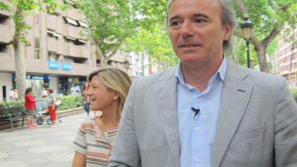 El portavoz del PP en el Ayuntamiento, Jorge Azcón El portavoz del PP en el Ayuntamiento, Jorge Azcón