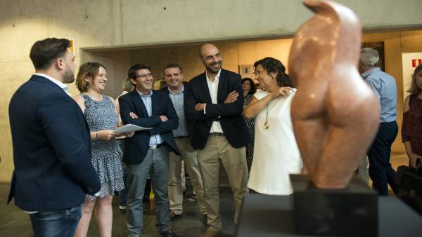 Inauguración de la exposición 'Joan Martí. Estructuras del Tiempo' Inauguración de la exposición 'Joan Martí. Estructuras del Tiempo'