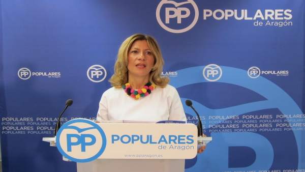 La secretaria general del PP Aragón, Mar Vaquero La secretaria general del PP Aragón, Mar Vaquero