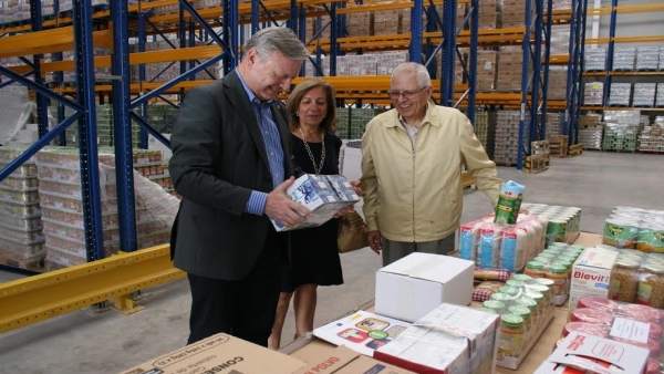 Primo Jurado visita las instalaciones de Banco de Alimentos Primo Jurado visita las instalaciones de Banco de Alimentos