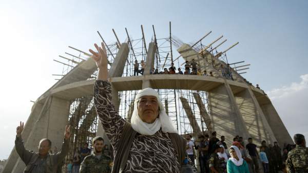 Victoria en Kobane, Siria Victoria en Kobane, Siria