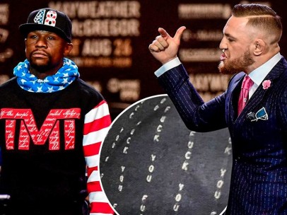 Mayweather y McGregor
