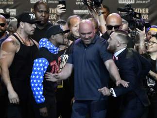 Mayweather y McGregor