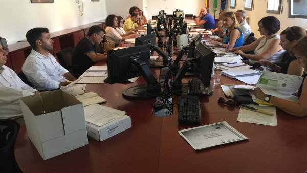 Reunión de socios del proyecto para mejorar itinerarios del Bajo Guadiana Reunión de socios del proyecto para mejorar itinerarios del Bajo Guadiana