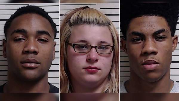 Ezzie Johnson, Haleigh Alexis Hudson y Kadari Booker Ezzie Johnson, Haleigh Alexis Hudson y Kadari Booker