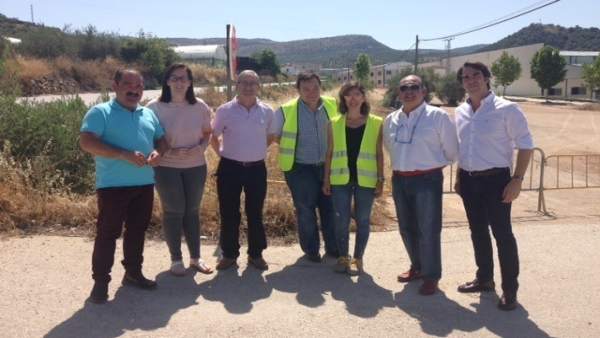 Visita de José Castro a Fuensanta de Martos (Jaén) Visita de José Castro a Fuensanta de Martos (Jaén)