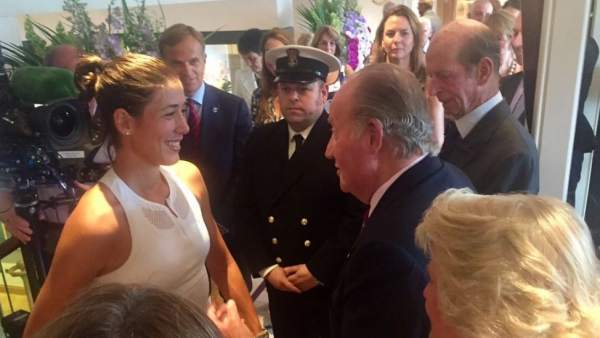 Juan Carlos y Garbiñe Juan Carlos y Garbiñe