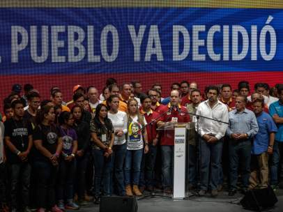 Acto de la Mesa de Unidad Democrática de Venezuela