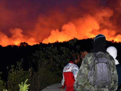 Incendio en Montenegro.