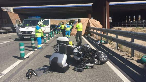Accidente mortal M-50 Accidente mortal M-50