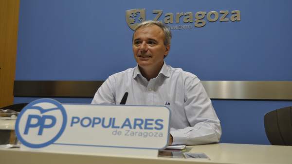 El portavoz municipal del PP Zaragoza, Jorge Azcón. El portavoz municipal del PP Zaragoza, Jorge Azcón.