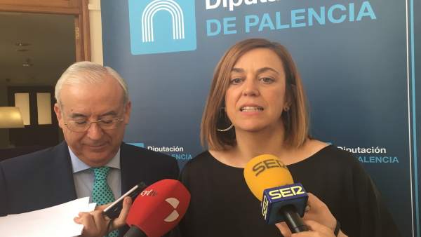 Palencia.- Encabo y Armisén comparecen ante los medios Palencia.- Encabo y Armisén comparecen ante los medios