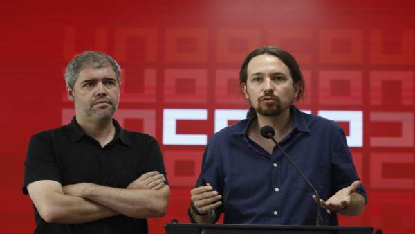Unai Sordo y Pablo Iglesias se reúnen en Madrid Unai Sordo y Pablo Iglesias se reúnen en Madrid