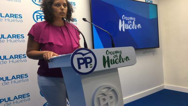 La diputada por el PP de Huelva Laura Sánchez. La diputada por el PP de Huelva Laura Sánchez.