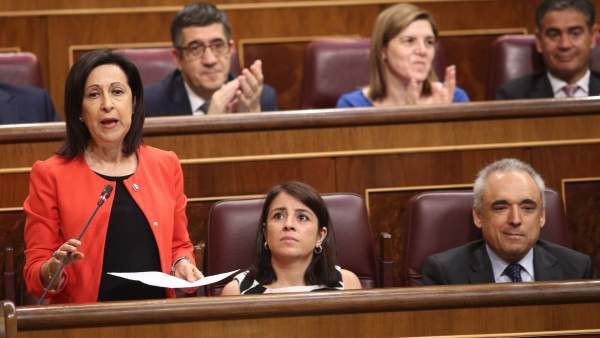 La portavoz del PSOE en el Congreso, Margarita Robles. La portavoz del PSOE en el Congreso, Margarita Robles.