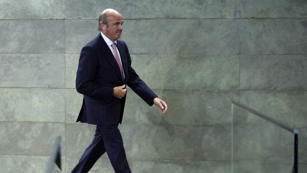 El ministro de Economía, Luis de Guindos El ministro de Economía, Luis de Guindos
