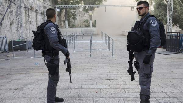 Policías fronterizos israelíes Policías fronterizos israelíes
