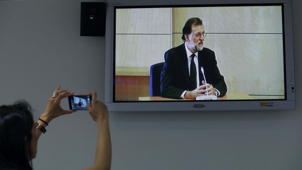 Rajoy testifica por los hechos de la Gürtel Rajoy testifica por los hechos de la Gürtel